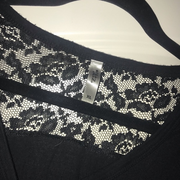 Black Long Sleeve Tee - Picture 2 of 3